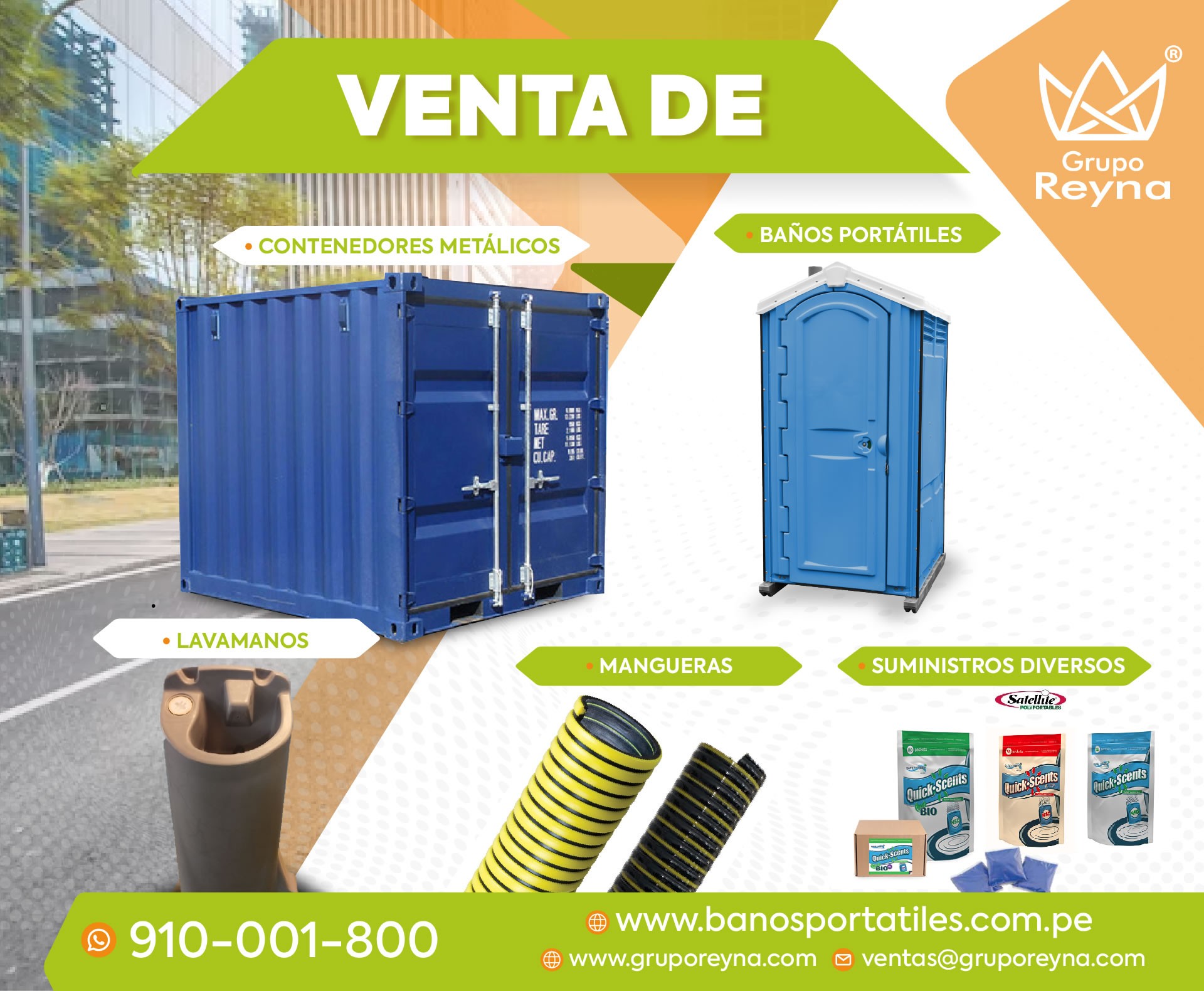 banner venta de banios portatiles